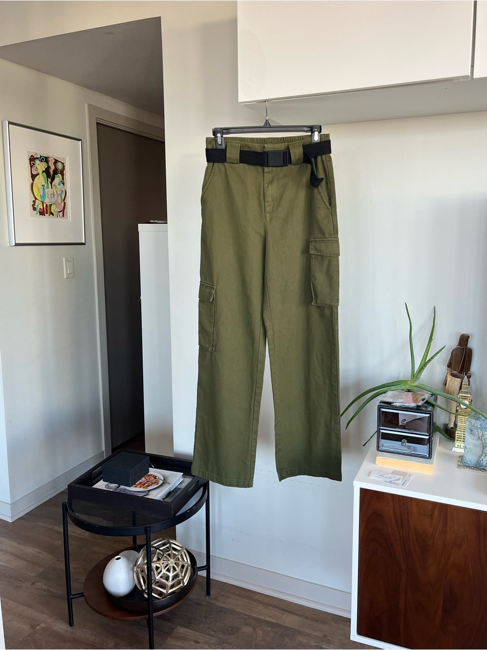 Aritzia Tna Cargo Pants Classic Utility Style Cabin Core Sz S - Picture 10 of 17